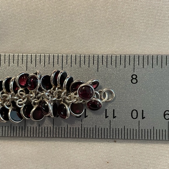 Silpada Garnet Cha-Cha Bead Bracelet RARE B1049 - Picture 15 of 15